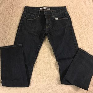 Men’s dark wash express jeans